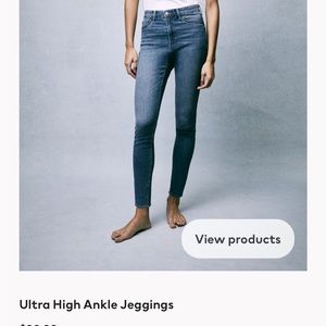 Ultra High Ankle Jeggings